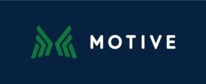 Green M followed by the letters spelling Motive